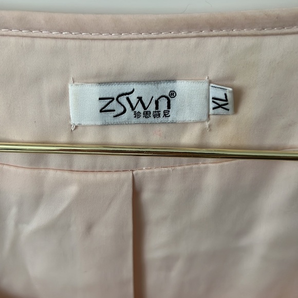 Women jacket with roses size XL (fits S-M) - Picture 2 of 8